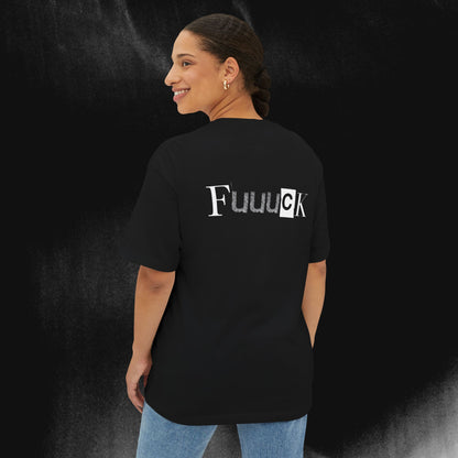 "FUUUCK" Oversized Graphic Tee