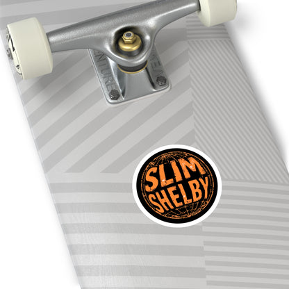 "Slim Shelby" — Indoor/Outdoor Sticker