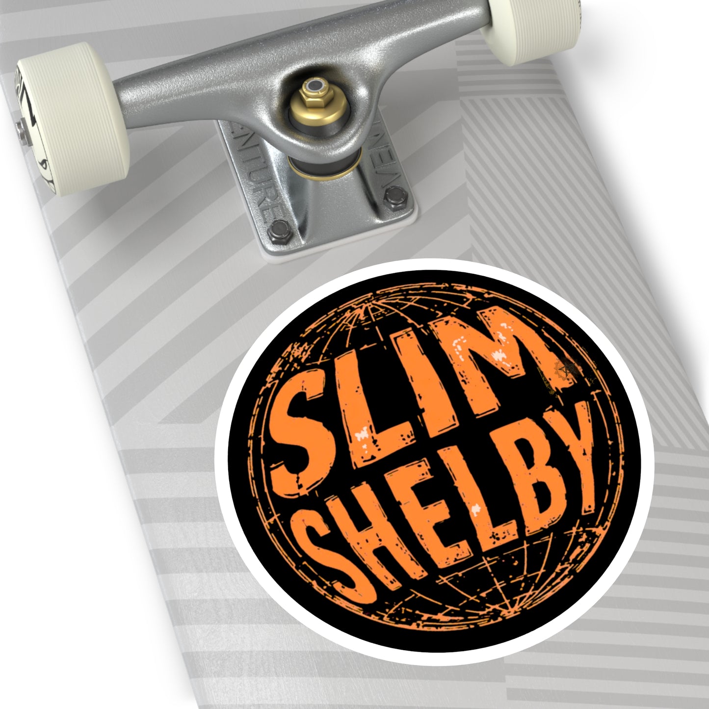 "Slim Shelby" — Indoor/Outdoor Sticker