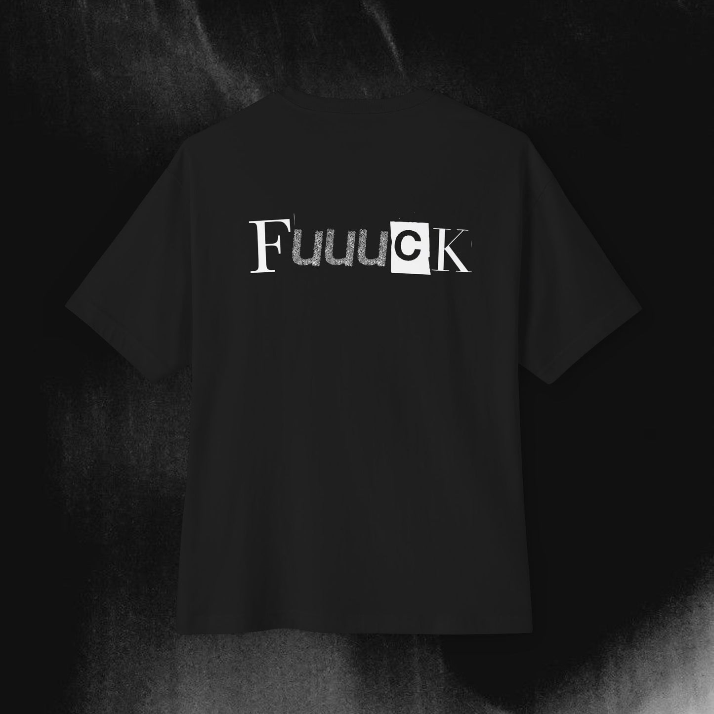 "FUUUCK" Oversized Graphic Tee