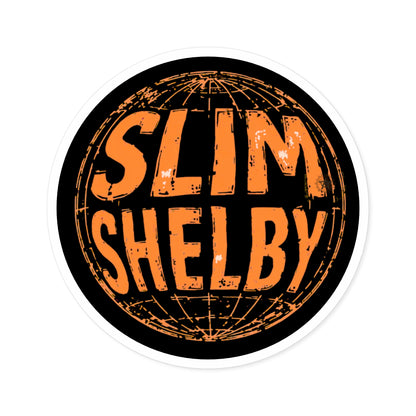 "Slim Shelby" — Indoor/Outdoor Sticker
