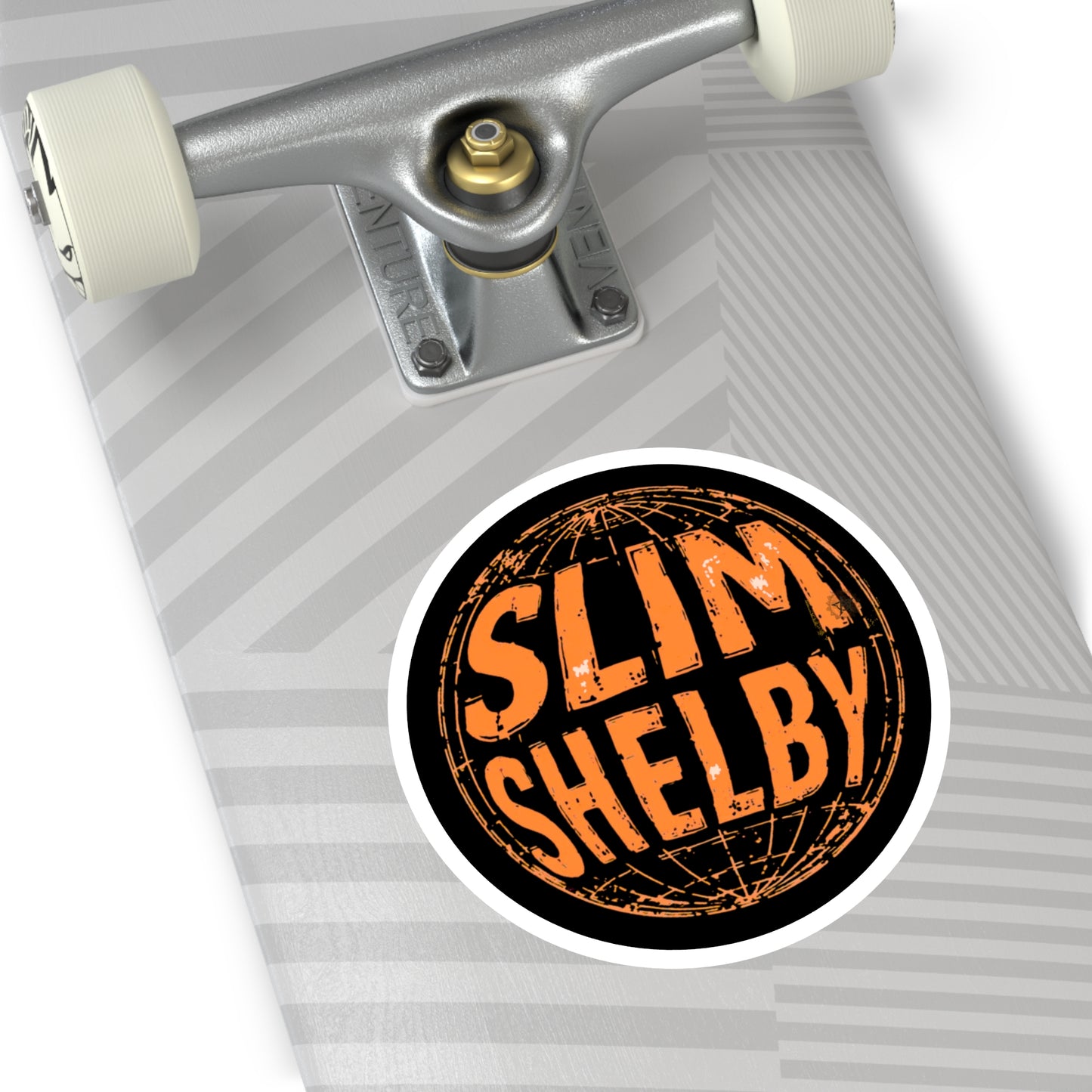 "Slim Shelby" — Indoor/Outdoor Sticker