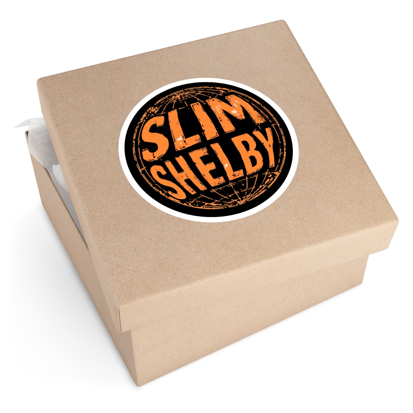 "Slim Shelby" — Indoor/Outdoor Sticker