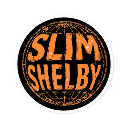 "Slim Shelby" — Indoor/Outdoor Sticker