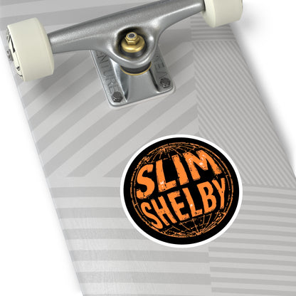 "Slim Shelby" — Indoor/Outdoor Sticker