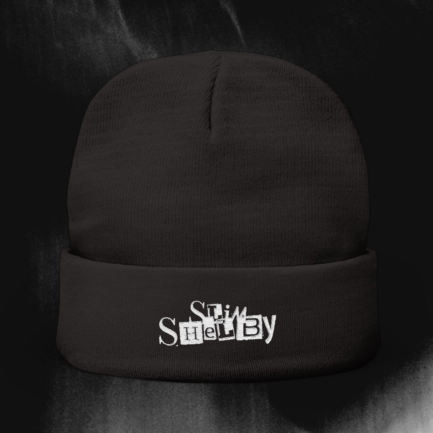Embroidered "Slim Shelby" Beanie