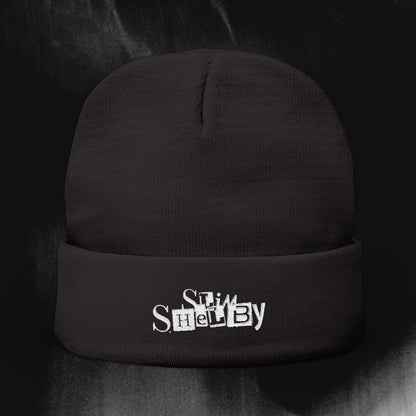 Embroidered "Slim Shelby" Beanie