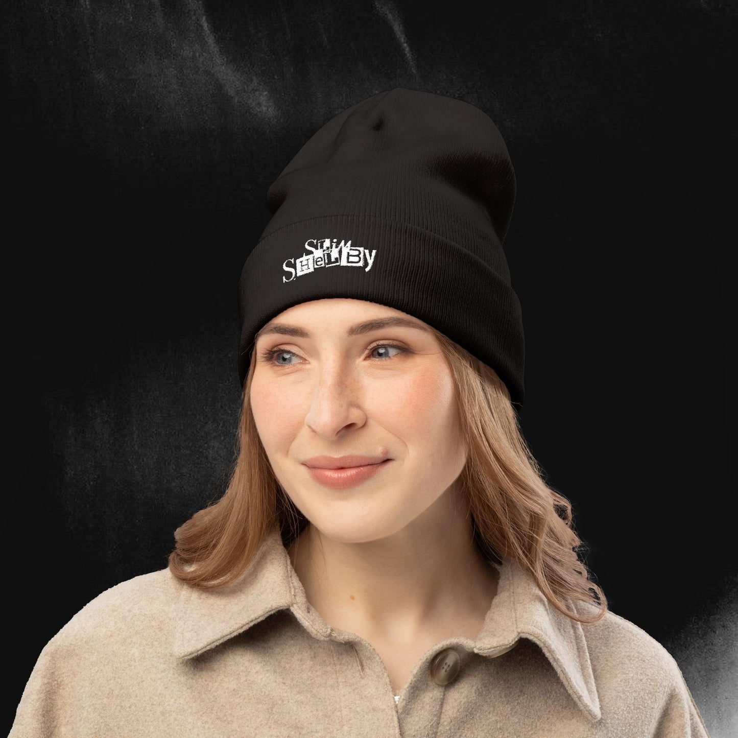 Embroidered "Slim Shelby" Beanie